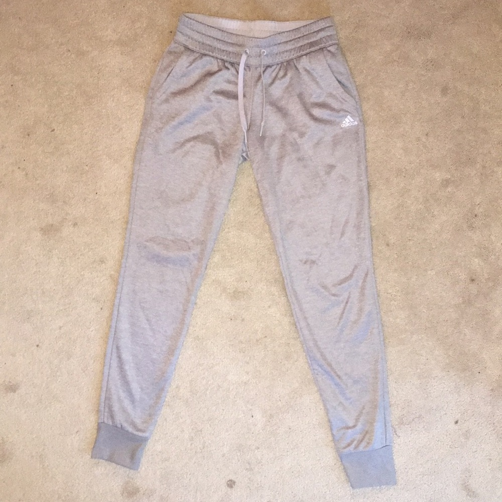 Light Grey Women’s Adidas Joggers Size Small